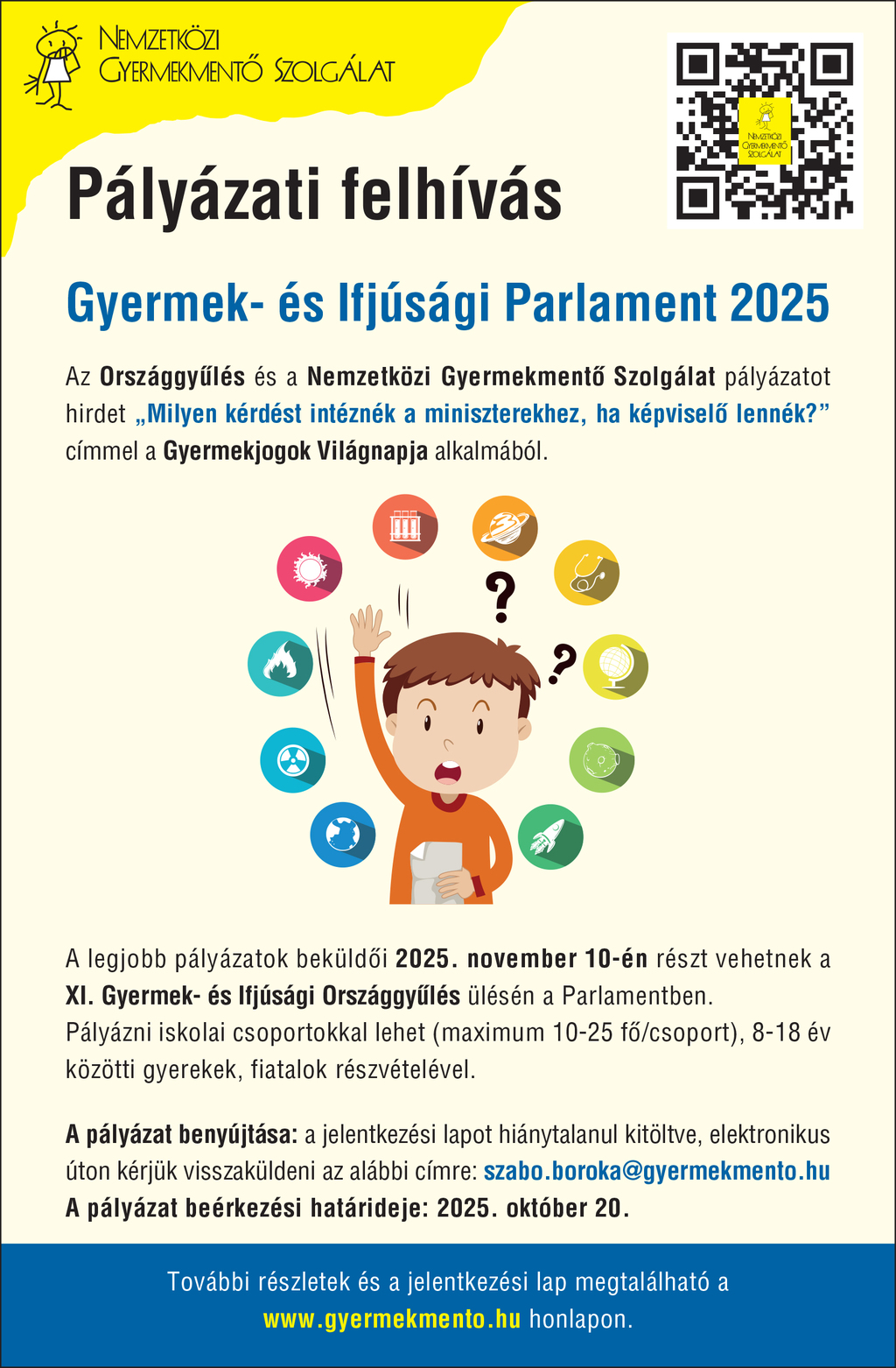 gyerekparlament felhívás